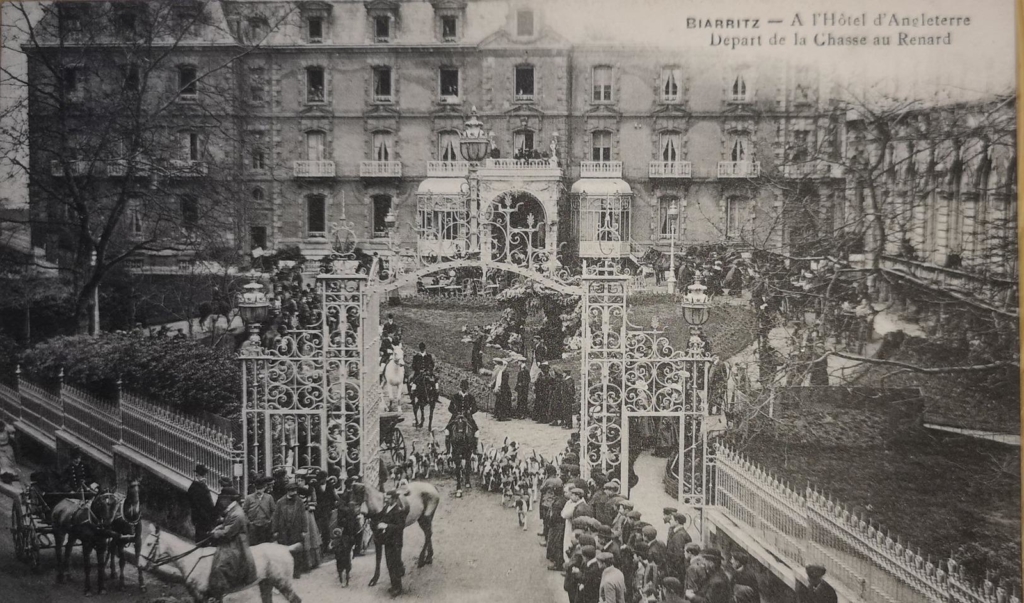 L'hôtel d'Angleterre, maintenant divisé en appartement.