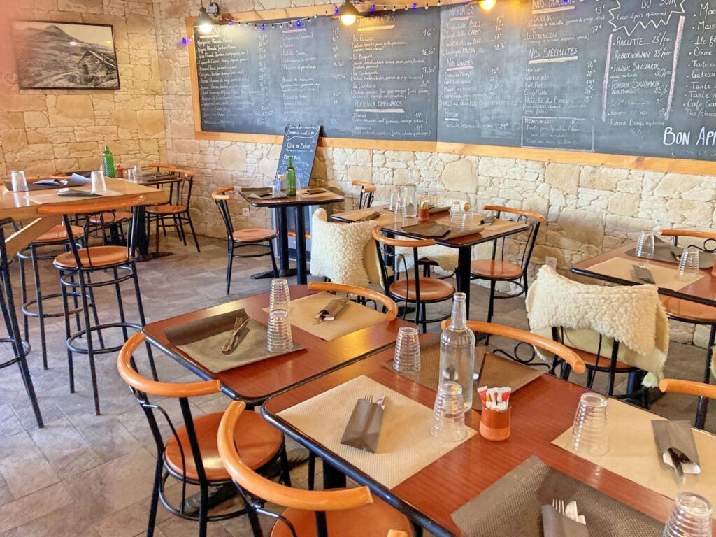 Restaurant-station de ski